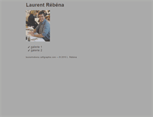 Tablet Screenshot of laurentrebena.calligraphie.com